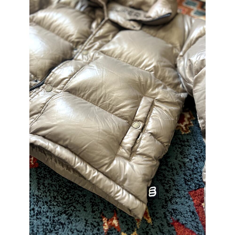 Aritzia Super Puff Shorty Hi-Gloss Jacket Size Medium Modern Taupe - Picture 6 of 12